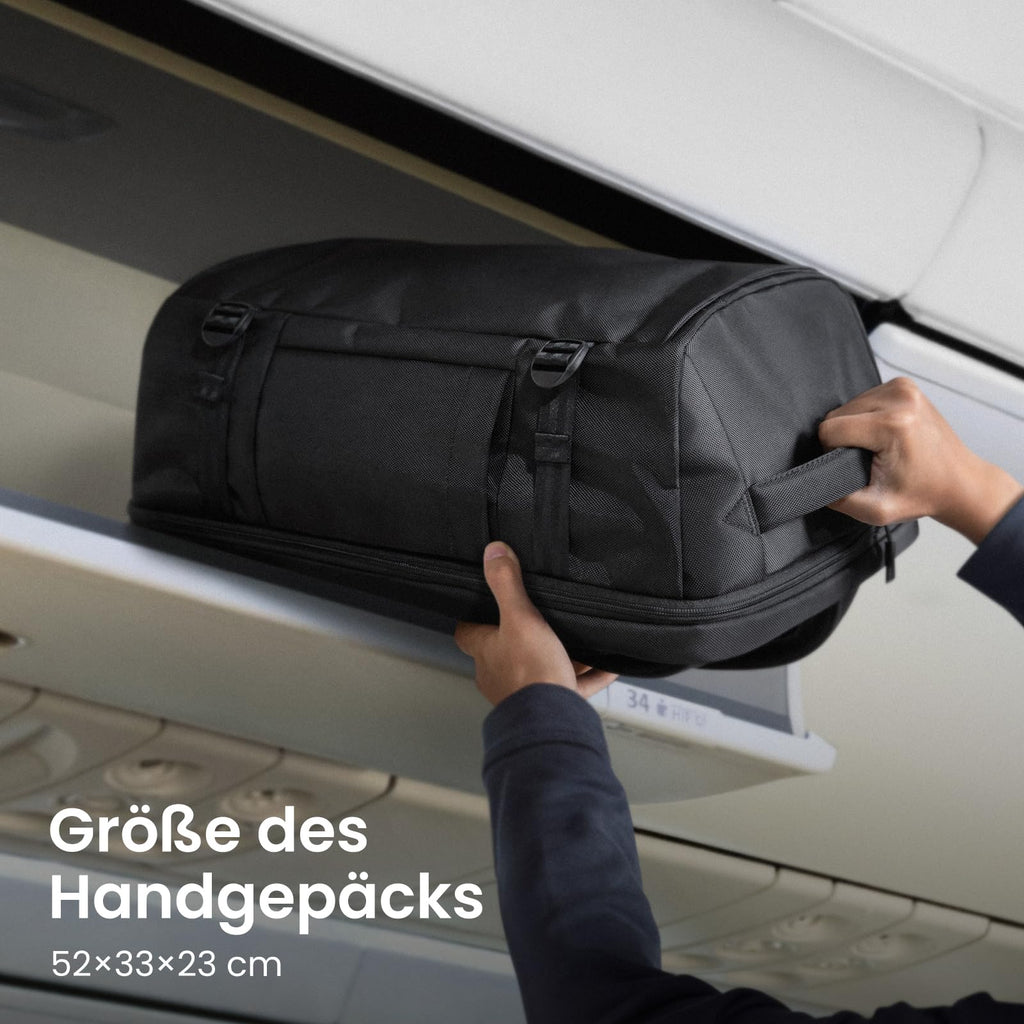 tomtoc Handgepäck Rucksack 40L TSA 15,6-17 Zoll