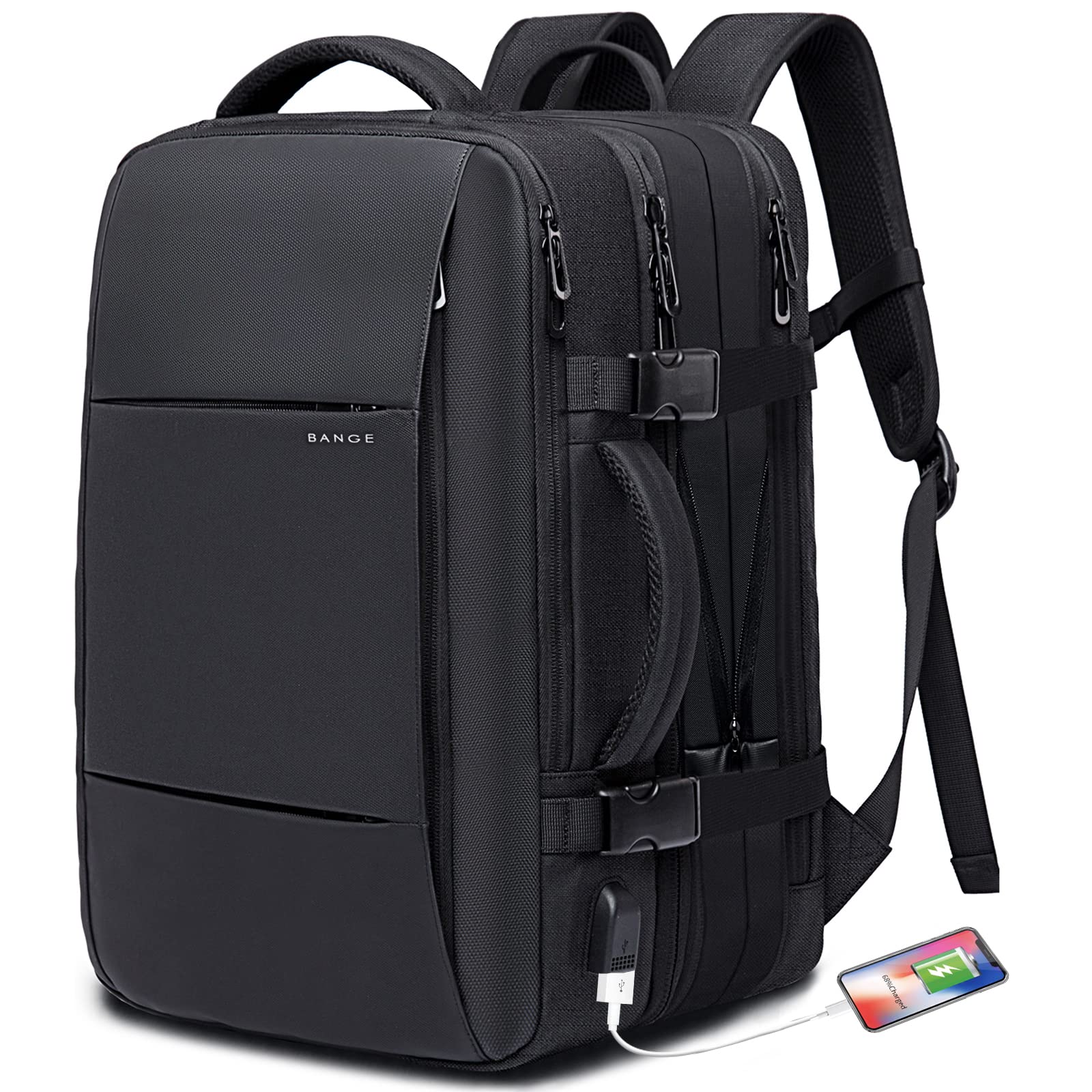 BANGE Handgepäck Rucksack 45L Business Laptop Tasche