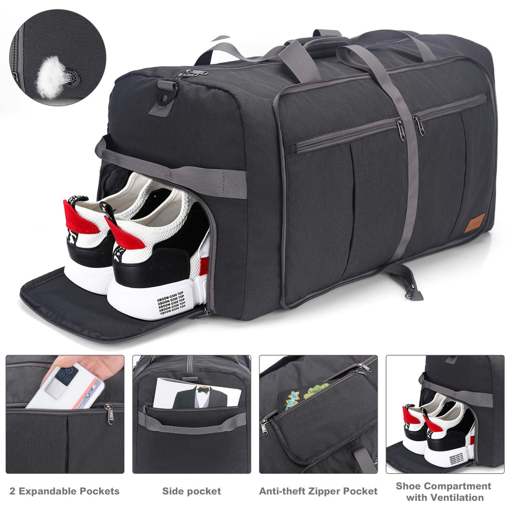 Upeelife Große Reisetasche 125L Herren Damen
